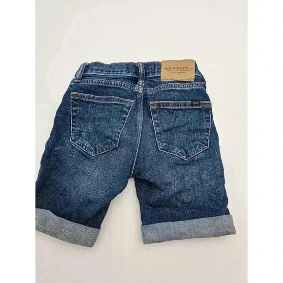 2 Pair Abercrombie Kids Boy's Size 5/6 Jean Shorts - Picture 4 of 7